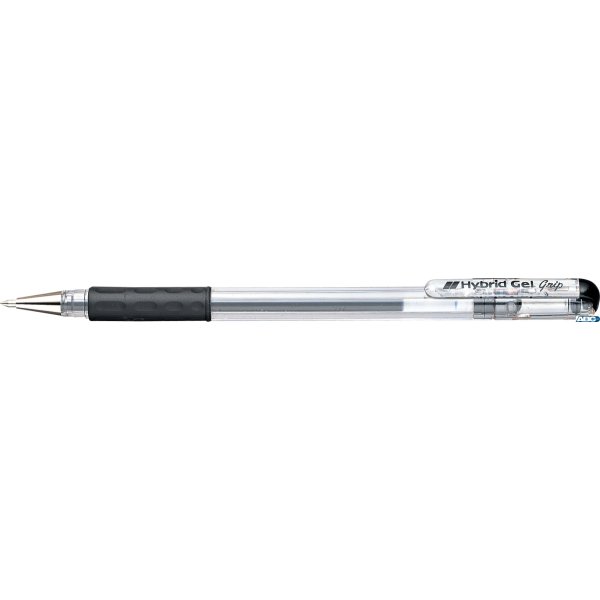 Długopis żelowy 0,6mm czarny K116-A PENTEL - HYBRID GEL GRIP