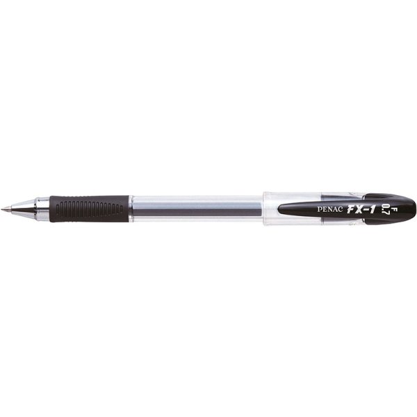 Długopis żelowy PENAC FX1 0,7mm, czarny