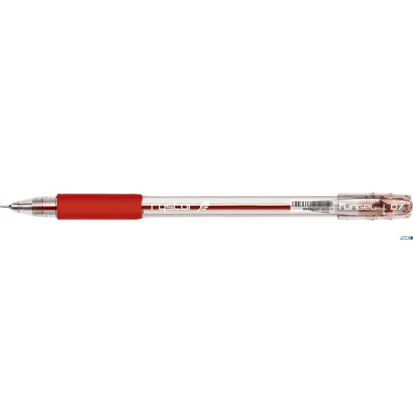 Pióro żelowe G-032/B FUN GEL 0,5mm czerwone  RYSTOR 428-001