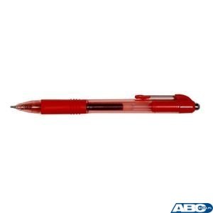 Pióro żel.autom.AH-806 czerwony 166002 Leviatan