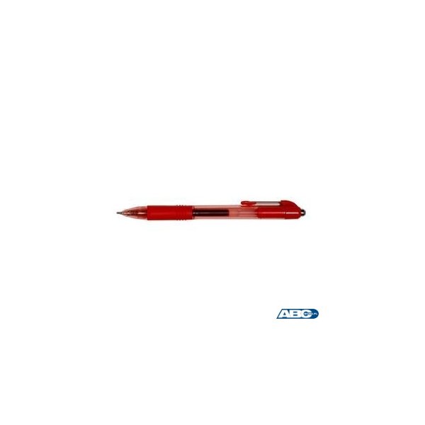 Pióro żel.autom.AH-806 czerwony 166002 Leviatan