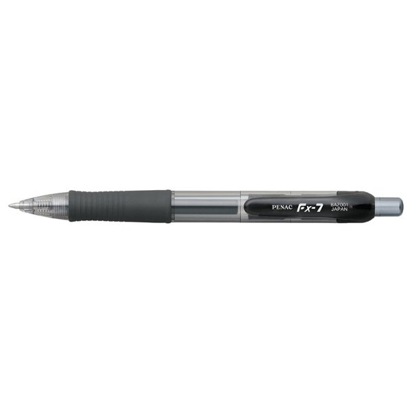 Długopis automatyczny żelowy PENAC FX7 0,7mm, czarny