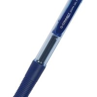 Długopis automatyczny żelowy Q-CONNECT 0,5mm (linia), zawieszka, niebieski