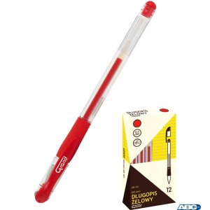 Pióro żelowe GR-101 czerwone GRAND 160-1026