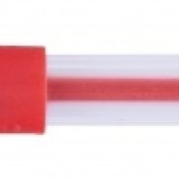 Długopis żelowy OFFICE PRODUCTS, gumowy uchwyt, 0,5mm, czerwony