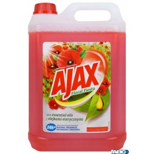 AJAX Płyn do czyszczenia uniwersalny 5l Czerwony Polne kwiaty 709383