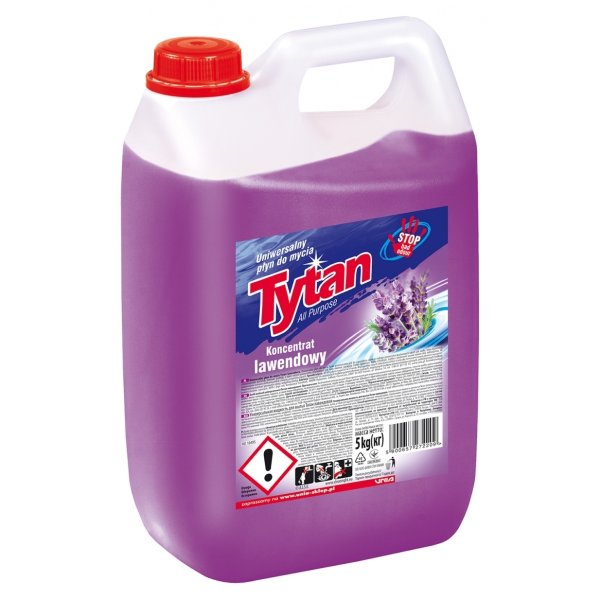 Płyn uniwersalny TYTAN, lawenda, 5l