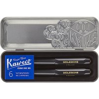 KAWECO X MOLESKINE zestaw prezentowy, czarny
