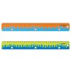 Linijka z uchwytem KEYROAD Coral, 30 cm, pakowane w display, mix kolorów