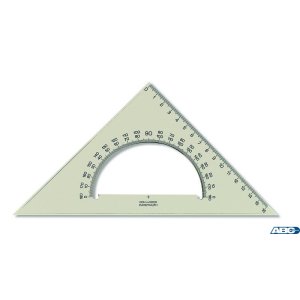 Ekierka z kątom.16cm.745640 KOOH-I-NOR