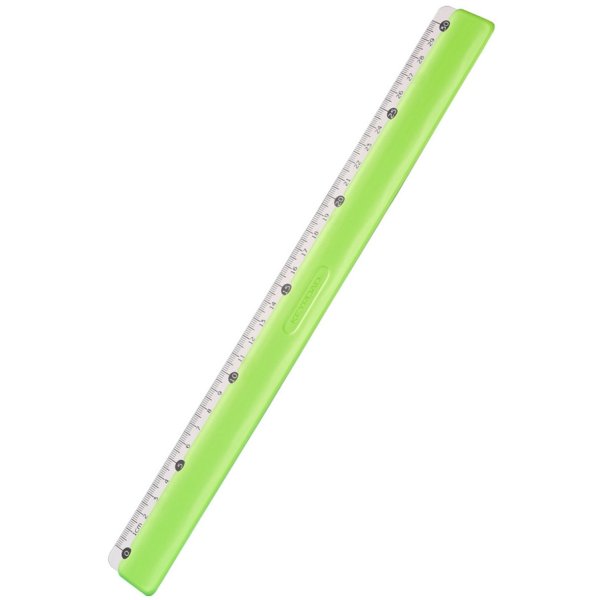 Linijka KEYROAD Color Bar, 30cm, pakowane na displayu, mix kolorów