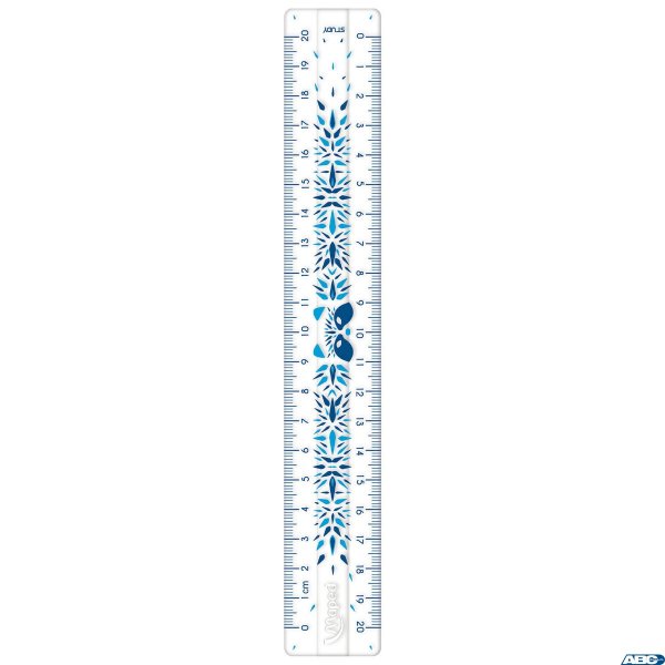 Linijka Study niełamliwa mini  friends 20 cm  kolorowa  245401