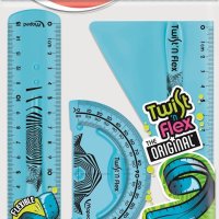 Zestaw linijek niełamliwych 895024 linijka 15cm ekierka kątomierz MAPED