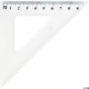 Ekierka szkolna GRAND GR854T 45 / 10cm przezroczysta 130-1709