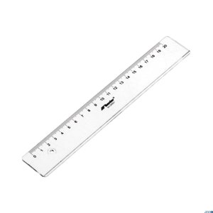 Linijka przezroczysta 20cm 20501 LENIAR