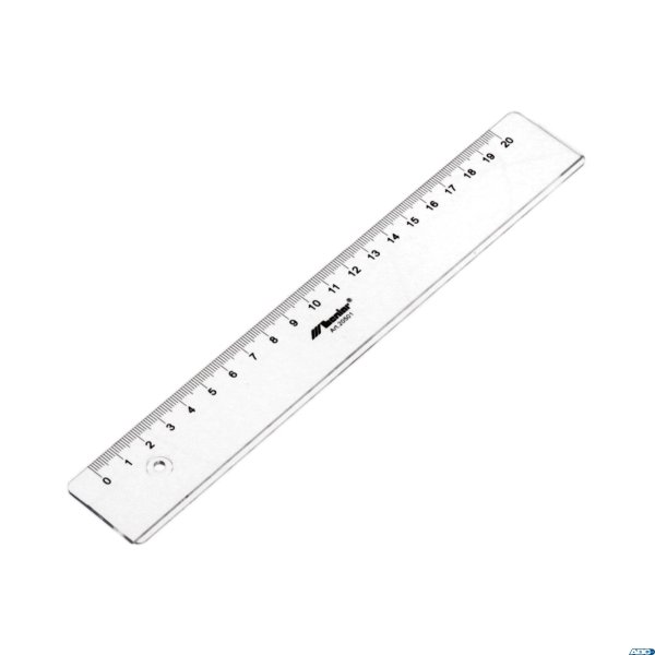 Linijka przezroczysta 20cm 20501 LENIAR