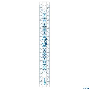 Linijka Study niełamliwa mini friends 30 cm mix kol. torebka 245601 Maped