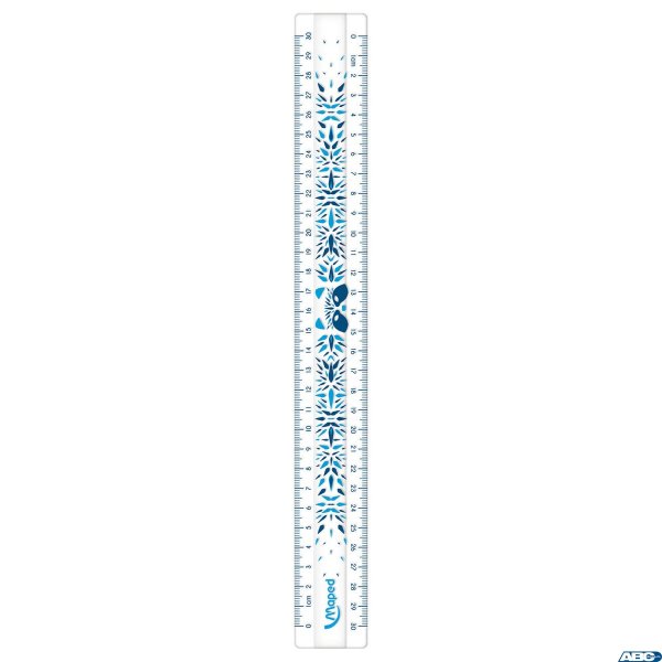 Linijka Study niełamliwa mini friends 30 cm mix kol. torebka 245601 Maped