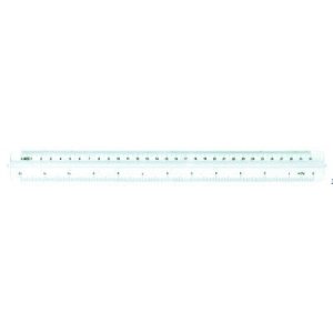 Linijka GR-878 Z UCHWYTEM, przezroczysty, 30 cm GRAND 130-1498