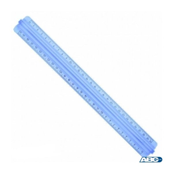 Linijka podwójna 30 cm PRATEL 1019 RULER