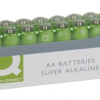 Baterie super-alkaliczne Q-CONNECT AA, LR06, 1,5V, 20szt.