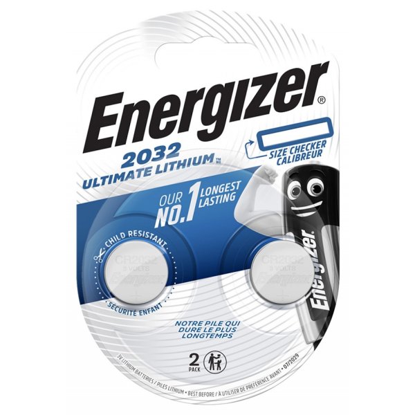 Bateria specjalistyczna ENERGIZER Ultimate Lithium Coins, CR2032, 3V, 2szt.