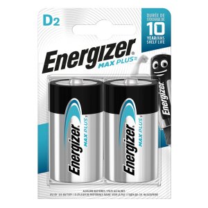 Bateria ENERGIZER Max Plus, D, LR20, 1,5V, 2szt.