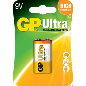 Bateria alkaliczna GP Ultra 9V  /  6LR61 9.0V GPPVA9VAU010
