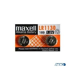 Bateria alkaliczne (2szt) LR1130  /  LR54 1,5V Maxell