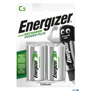 Bateria akumulatorek HR-14 (2szt.)Ni-MH, C, 1.2V, 2500mAh ENERGIZER