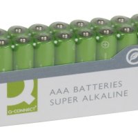 Baterie super-alkaliczne Q-CONNECT AAA, LR03, 1,5V, 20szt.