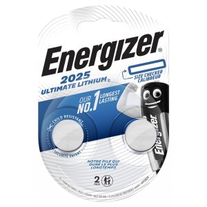 Bateria specjalistyczna ENERGIZER Ultimate Lithium Coins, CR2025, 3V, 2szt.