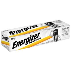 Bateria ENERGIZER Industrial, E, 6LR61,9V, 12szt.