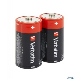 Baterie VERBATIM ALKALICZNE LR14 / C, 1,5V BLISTER 2szt. 49922