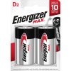 Bateria ENERGIZER Max, D, LR20, 1,5V, 2szt.