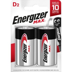 Bateria ENERGIZER Max, D, LR20, 1,5V, 2szt.