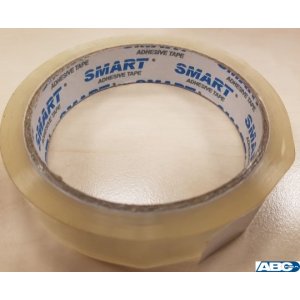 Taśma akrylowa 19mm*66m transparentna polipropylenowa clear SMART 171 / AS02 150.1710.AS02