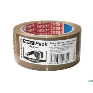 Taśma pakowa TESAPACK STANDARD SOLVENT 66m x 48mm brązowa 55263-00002-00 TS