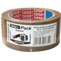 Taśma pakowa TESAPACK STANDARD SOLVENT 66m x 48mm brązowa 55263-00002-00 TS