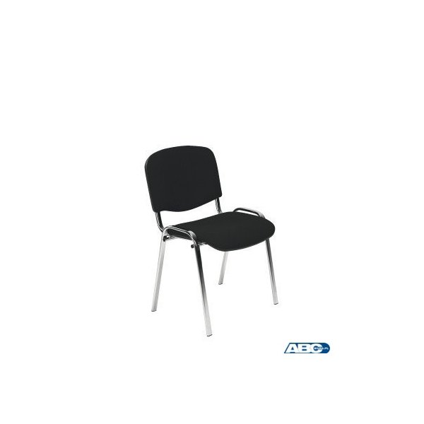 Krzesło konferencyjne ISO chrome C-11/EF019 czarny Nowy Styl
