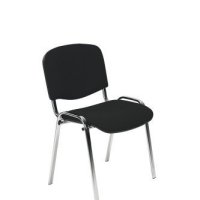 Krzesło konferencyjne ISO chrome C-11/EF019 czarny Nowy Styl