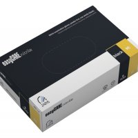 Rękawice nitrylowe, EASYCARE, 100 szt., rozmiar S, czarne