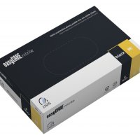 Rękawice nitrylowe, EASYCARE, 100 szt., rozmiar L, czarne