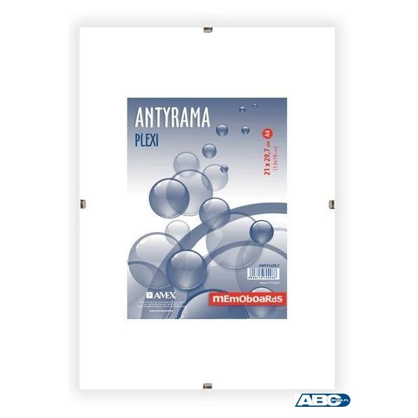 Antyrama plexi 400x500mm MEMOBOARDS  MAN040050-46