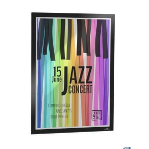 Ramka informacyjna DURAFRAME POSTER A2 czarna 505301 DURABLE