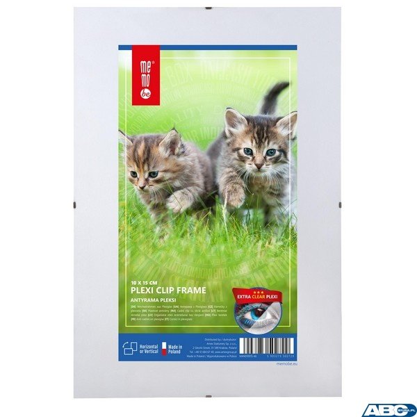 Antyrama plexi 100x150mmm ANP10x15   MEMOBOARDS