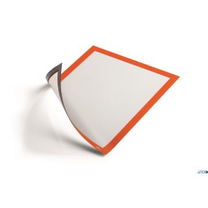 Ramka magnetyczna A4 pomarańczowa (5szt.) DURABLE 486909 (X)