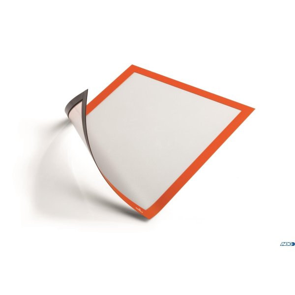 Ramka magnetyczna A4 pomarańczowa (5szt.) DURABLE 486909 (X)