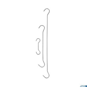 Haki podwójne 150mm ocynkowane 24.0009.3