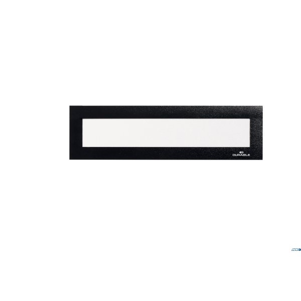 Ramka magnetyczne 210x40mm nagłówek dla A4 czarna (5) DURAFRAME 498601 DURABLE